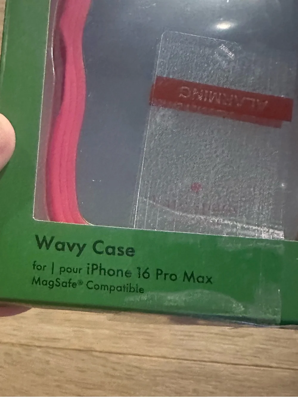 Kate Spade  ❤️ iPhone 16 Pro Max Pink mirrored Wavy Case /MagSafe  NIB